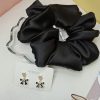 Combo of 3 set bow earrings , scrunchies & bow