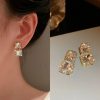 Shining Crystal Drop Earrings