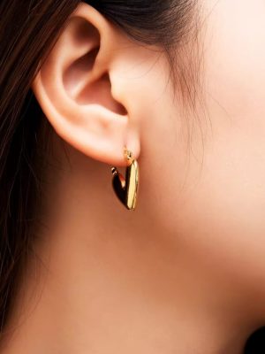 Dainty Heart Earrings