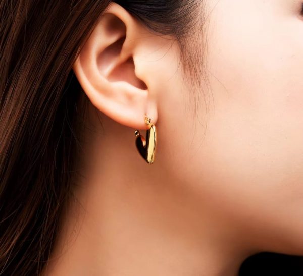 Dainty Heart Earrings