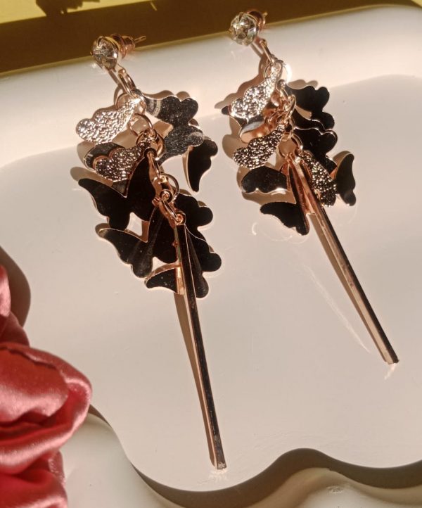 Stellar  Long Earring ( 2 Different Design) 