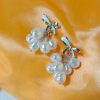 Bows Pearls Earring Stillness